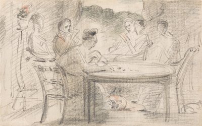 Mr. Hobson of Markfield and Family by John Constable